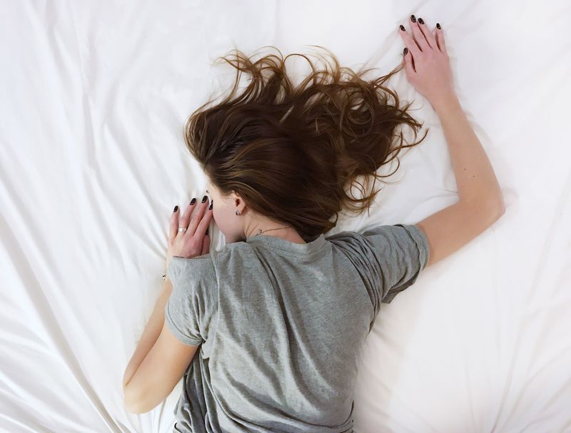 Tossing and turning while sleeping